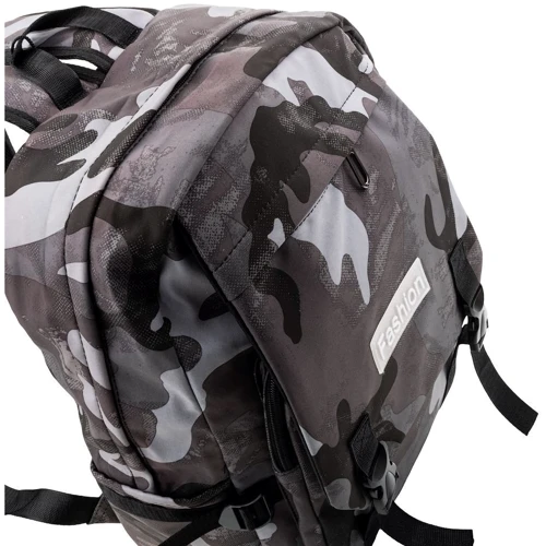 Мужской рюкзак Valiria Fashion серый (3DETBI5392-9): Фактура Матовая, Тканая
