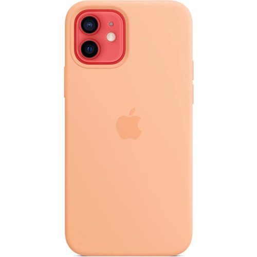 Чохол для iPhone Apple Silicone Case with MagSafe Cantaloupe (MK023) for iPhone 12 / iPhone 12 Pro: Тип чохла накладка на задню частину