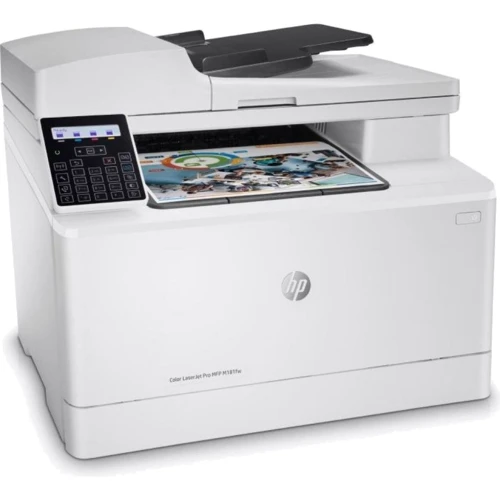 МФУ HP Color LaserJet Pro M181fw (T6B71A): Тип печати цветная
