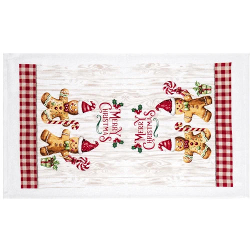 Рушник Набір рушників для кухні Ardesto Christmas Gingerbread, 2 шт, червоний (ART3863HG)