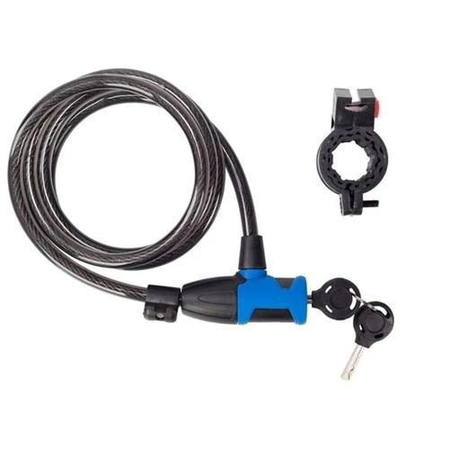 

Green Cycle GLK-255 с плетеным тросом 12х150см, черный (LCK-15-39)