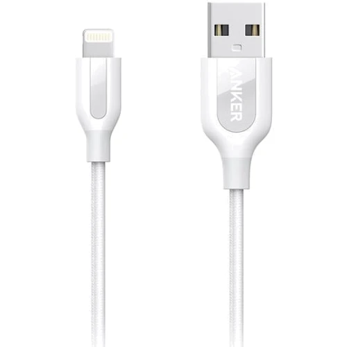 Кабель ANKER USB Cable to Lightning Powerline+ V3 90cm White (A8121H21/A8121G21)