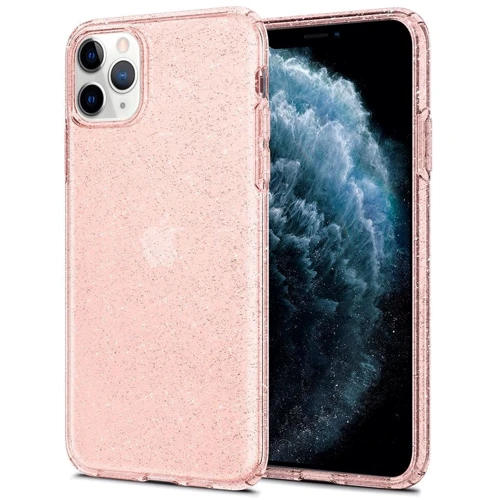 Чехол для iPhone Spigen Liquid Crystal Glitter Rose Quartz (077CS27230) for iPhone 11 Pro