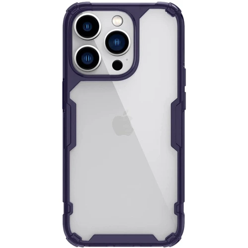 Чехол для iPhone Nillkin Nature Pro Series Dark Purple/Clear for iPhone 14 Pro Max