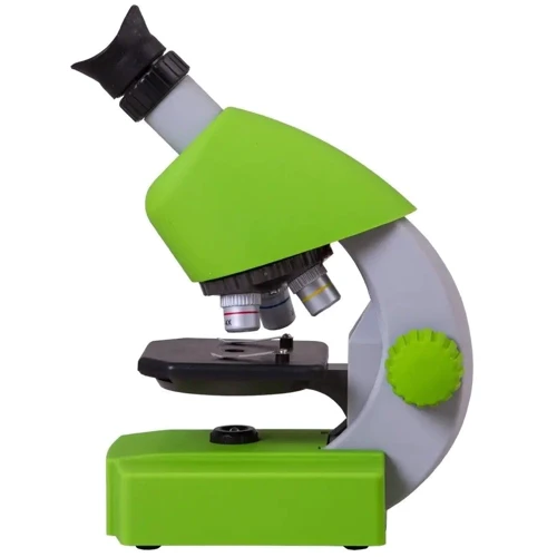 Мікроскоп Bresser Junior 40x-640x Green з набором для дослідів та адаптером для смартфона (8851300B4K000): Кількість об'єктивів На 3 объектива