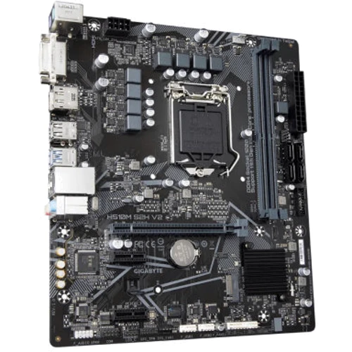 Gigabyte H510M S2H V2: Разъемы на задней панели USB 2.0, USB 3.2 Gen 1, Ethernet RJ-45