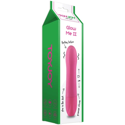 Вибратор Glow Me II, 15x3 см