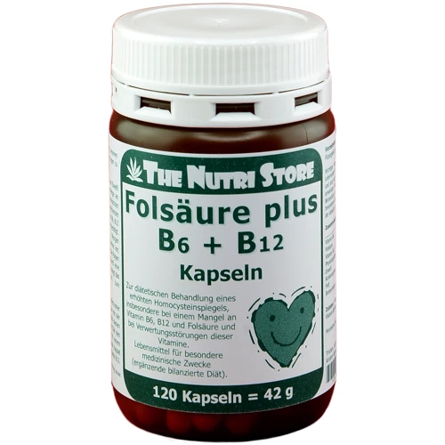 Greendar Folic Acid + В12 + В6, 120 Capsules (ФР-00000020)
