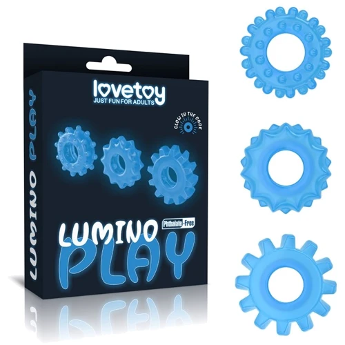 Набор эрекционных колец LoveToy Lumino Play Penis Ring: Производитель LOVETOY