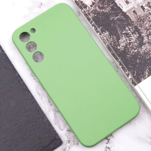 Чехол для телефонов Lakshmi Case Silicone Cover Full Camera Mint for Samsung S926 Galaxy S24 Plus: Тип накладка на заднюю часть