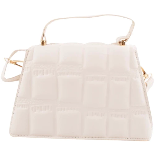 Женская сумка-сэтчел Valiria Fashion белая (5DETAA9245-white): Тип ручки Со съемным ремнем, Короткая ручка, Плечевой ремень