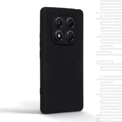 Чехол для телефонов ArmorStandart Matte Slim Fit Camera cover Black for Xiaomi Redmi Note 14 Pro 4G (ARM79727): Тип накладка на заднюю часть