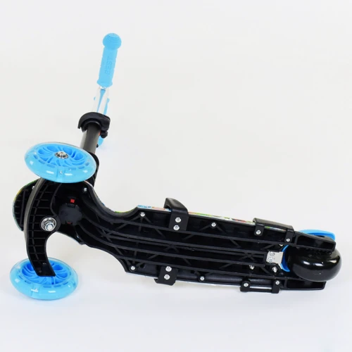 Самокат 5в1 Best Scooter (PU колеса с подсветкой) Абстракция Multicolor (74068): Тип тормоза ножной
