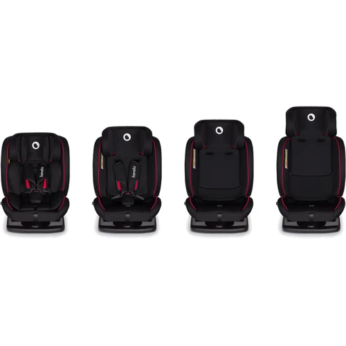 Автокресло Lionelo Aart Black Carbon Red фото 2
