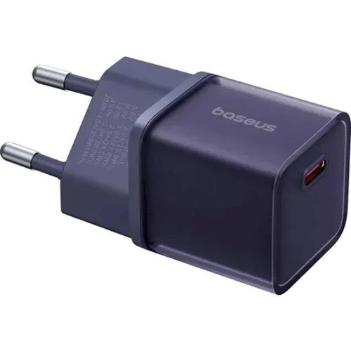 Зарядное устройство Baseus Wall Charger USB-C GaN 5S 30W Purple (P10162504523-00) фото 6