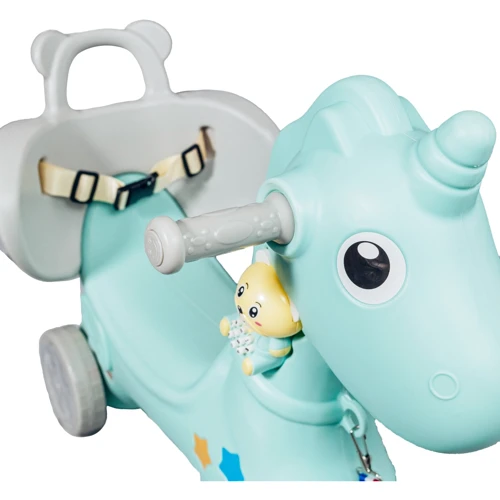 Єдиноріг качалка - каталка XOKO Play Pen RHO2 5 в 1 Blue (RHO2-BL)