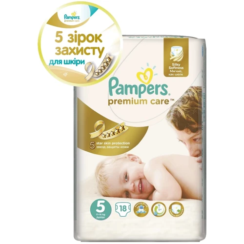 Подгузники Pampers Premium Care Junior (11-18 кг) 18 шт (4015400740728)