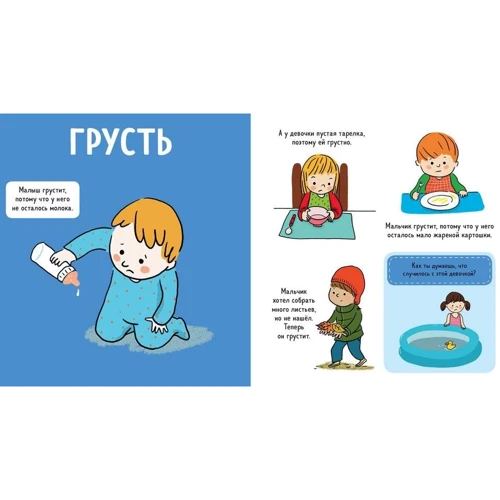 Аньес Бессон: Главная книга малыша. Мои эмоции: Обложка Твердая