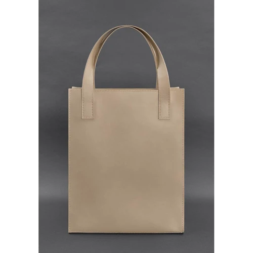 Женская сумка шоппер BlankNote Бэтси светло-бежевая (BN-BAG-10-1-light-beige): Страна производитель Украина