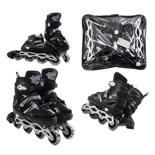 Раздвижные ролики Best Roller колеса PVC 94608-L (39-43) Черные