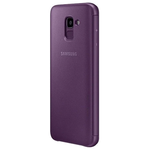 Чохол для телефона Samsung Flip Wallet Violet (EF-WJ600CVEGRU) for Samsung J600 Galaxy J6 2018 фото 5