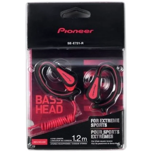 Наушники Pioneer SE-E721-R Bass Head: Диапазон частот (Гц) 5 - 23 000 Гц