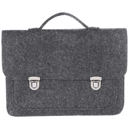 Gmakin Portfolio Black (GS08) for MacBook 13-14": Цвет черный (Black)