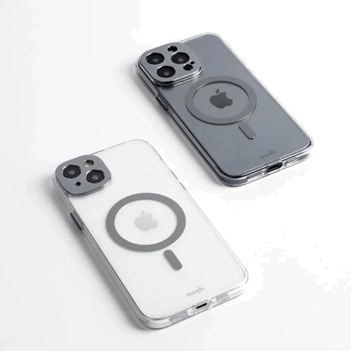Чехол для iPhone Moshi iGlaze Slim Hardshell Case Meteorite Gray (99MO231008) for iPhone 15 Pro Max: Цвет серый