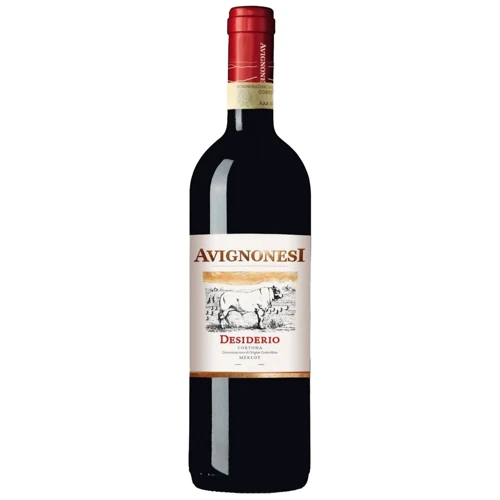 Вино Avignonesi Desiderio Cortona Merlot 2018 червоне сухе 0.75 л (BWR1592)
