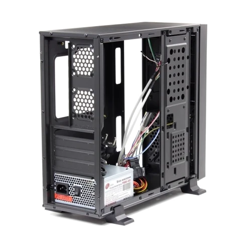 Корпус PrologiX M03/031G Black/Gold 400W: Форм-фактор материнської плати miniATX