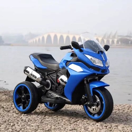 Трёхколёсный мотоцикл Kidsauto Sport 12V синий