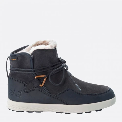 Полусапоги Jack Wolfskin Auckland Wt Texapore Boot W 4035771-6359 36.5 серые натуральная замша зима