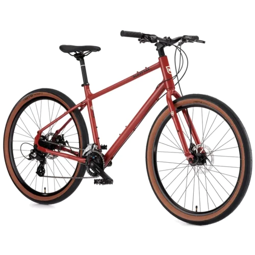 Велосипед Kona Dew 27.5" 2024 городской (Red M) (KNA B36DWR03): Материал рамы Алюминий