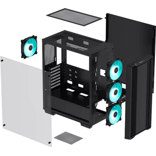 Корпус DeepCool CC560 Black (R-CC560-BKGAA4-G-1) фото 12