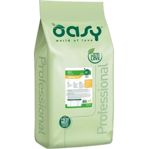 Сухой корм для собак OASY LIFESTAGE Adult Medium 18 кг (8053017349213)