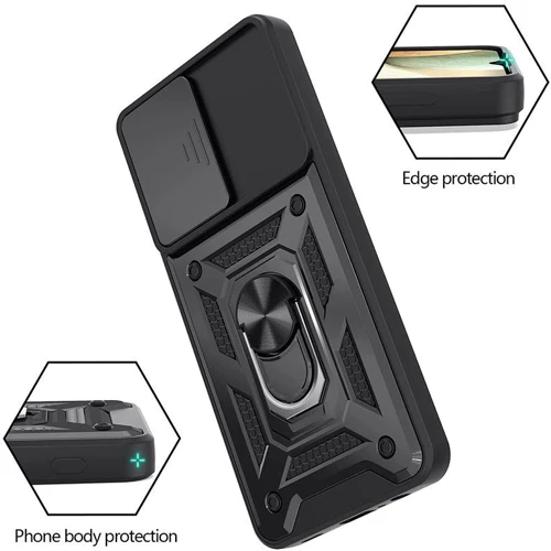 Аксессуар для смартфона Mobile Case Camshield Serge Magnetic Ring Black for Samsung M336 Galaxy M33 5G: Тип накладка на заднюю часть
