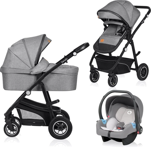 Коляска Lionelo Bianka 3 in 1 Grey Stone