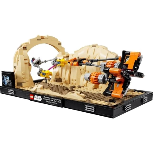 Конструктор LEGO Star Wars Диорама «Mos Espa Podrace» (75380): Количество деталей, шт. 718