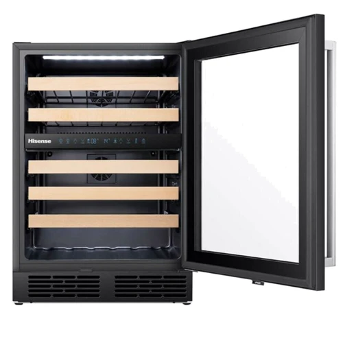 Винный шкаф Hisense RW17W4NWLG0: Размеры ВxШxГ, см 84х49х