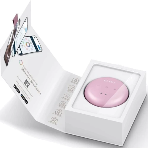 Массажер Звуковой массажер для лица и тела GESKE Sonic Cool & Warm Face and Body Massager 9 в 1 Pink (GK000699PK01)