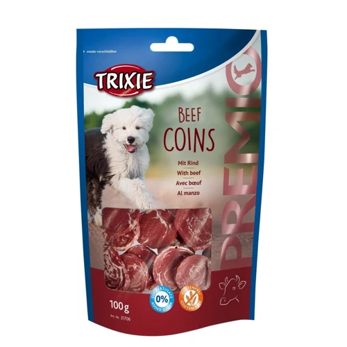 Ласощі Trixie Premio Beef Coins з яловичиною 100 г (4011905317069)