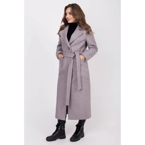 Пальто Leo-Pride PA2889 44 сіре зимове: Сезон зима