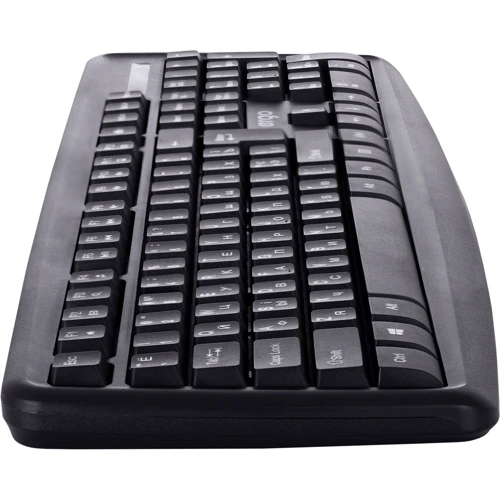 Клавиатура Ergo K-260 USB Black (K-260USB): Тип клавиатуры стандартная