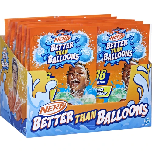 Набір іграшковий водяний NERF Hasbro Водяні кулі 36 шт. серія Better Than Balloons (F9007) фото 5