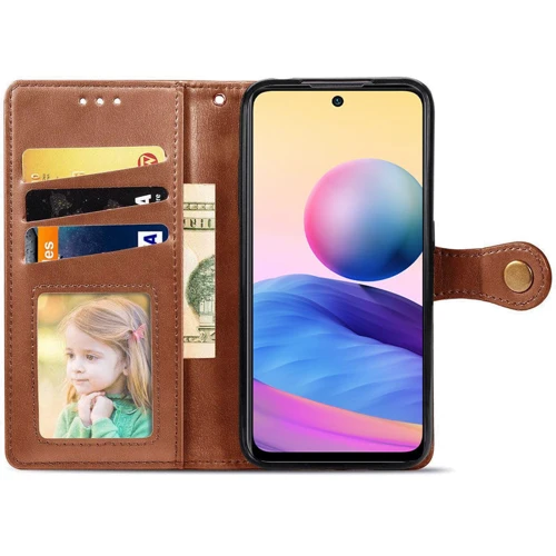 Аксессуар для смартфона Mobile Case GETMAN Gallant Brown for TECNO Spark 7: Тип чехол-книжка