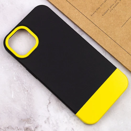 Чехол для iPhone Mobile Case TPU+PC Bichromatic Black / Yellow for iPhone 11: Тип чехла накладка на заднюю часть