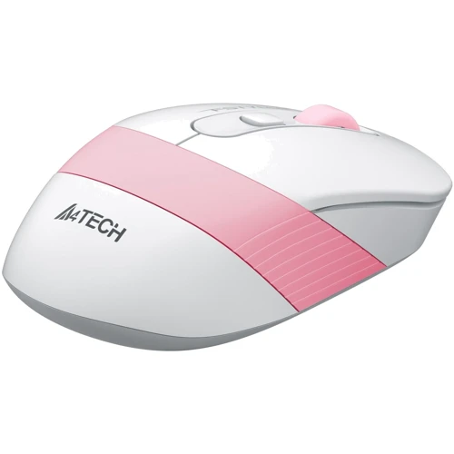Мишка A4Tech Fstyler FG10 Pink/White: Кількість кнопок 4