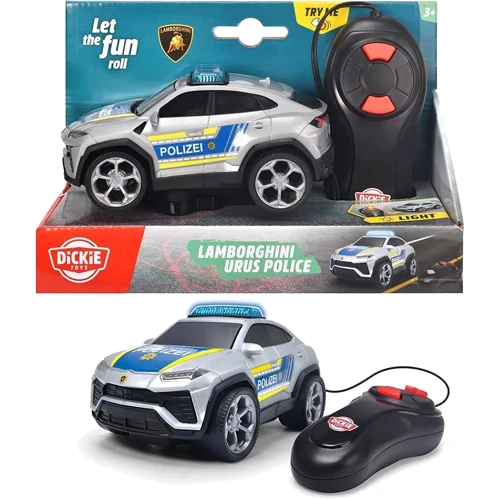 Поліцейська машина Dickie Toys на ДК Ламборгіні Урус 13 см (3712023)