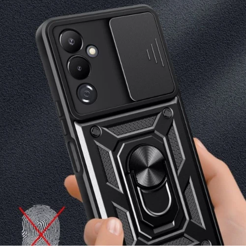 Аксессуар для смартфона BeCover Military Black for Tecno POVA Neo 2 (LG6n) (709153) фото 6