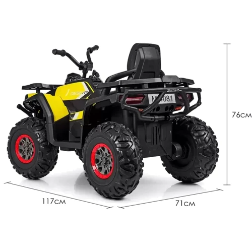 Дитячий електромобіль Квадроцикл Bambi Racer M 4081EBLR-2-6 до 50 кг: Вага, кг 20.4